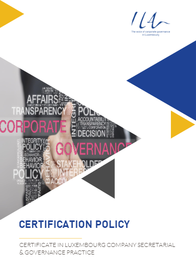 ILA Certification Policy CoSec 2024