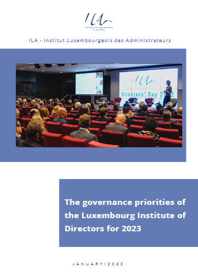 Les priorités de l’Institut Luxembourgeois des Administrateurs en matière de gouvernance pour 2023